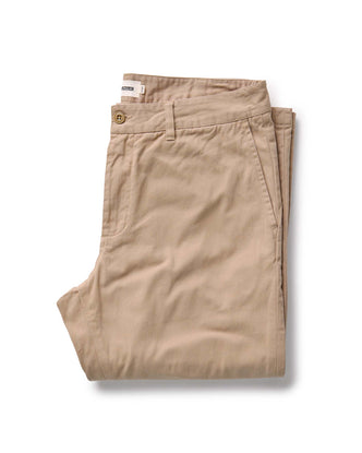 flatlay of The Straight Foundation Pant in Organic Khaki