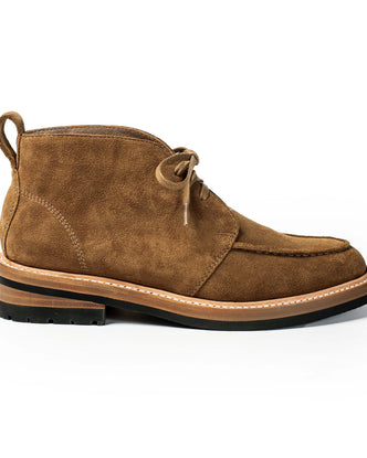 side image of The Rambler Chukka in Mushroom Suede