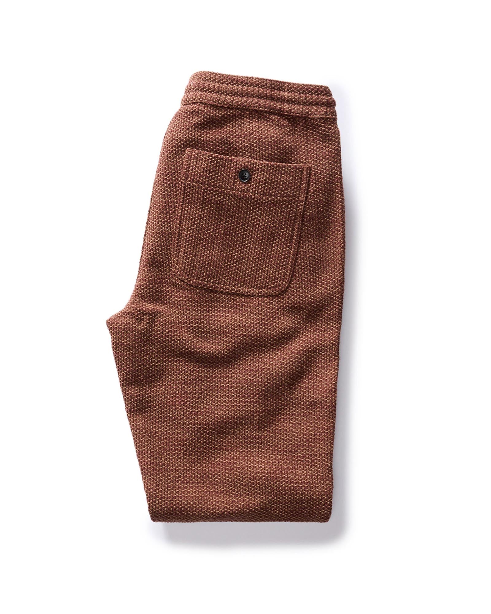The Apres Pant in Black Cherry Sashiko: Alternate Image 6, Bottoms by Taylor Stitch