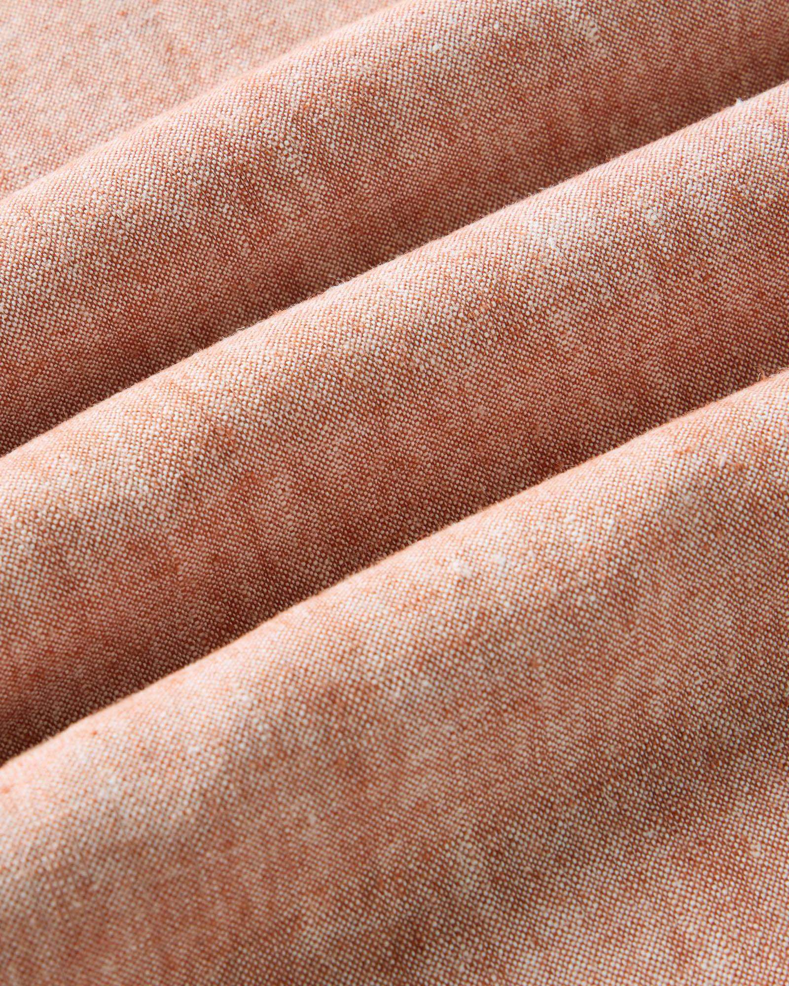 material shot of the fabric on The Short Sleeve California in Desert Hemp, Wovens by Taylor Stitch