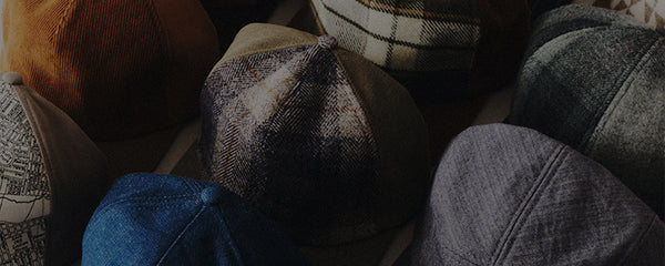 A collection of Hypeadelic for Taylor Stitch caps