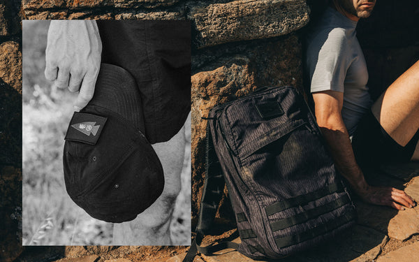 The Tac Hat and GR1 backpack