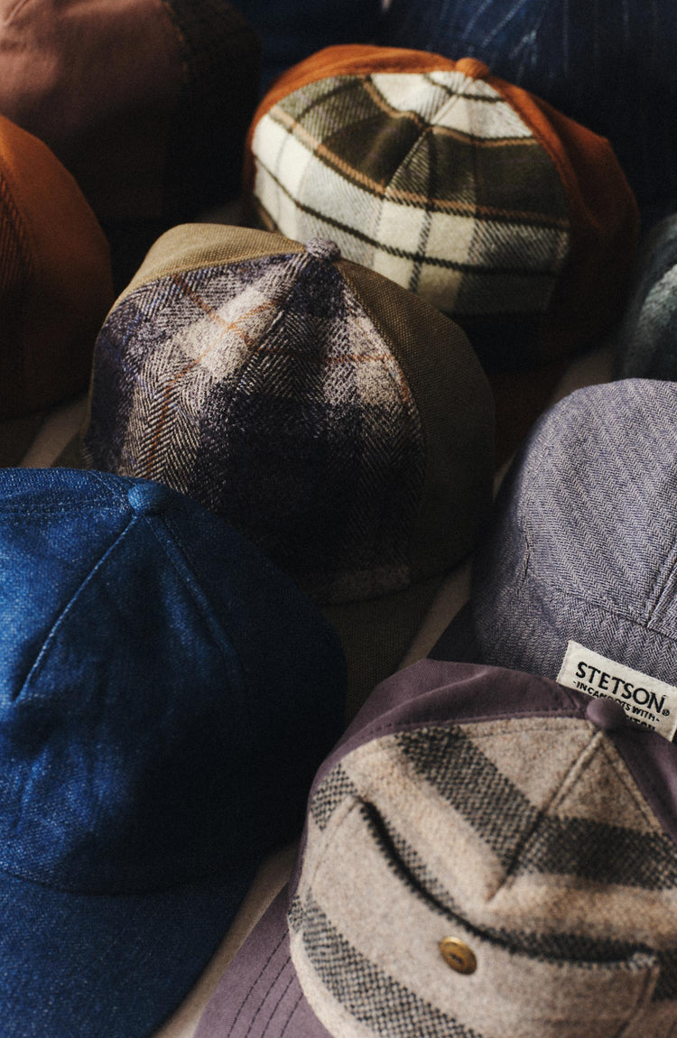 Grouping of Hypeadelic for Taylor Stitch caps