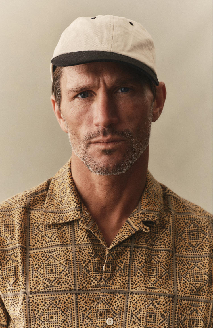 fit model posing in The Hawthorne Shirt for India Craft