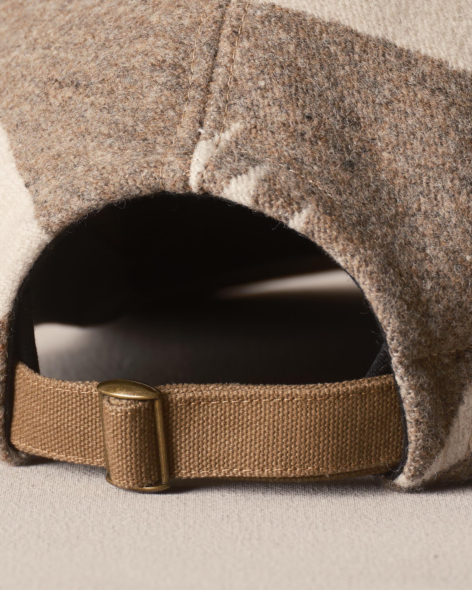 material shot of the strap on The Taylor Stitch x Hypeadelic Cap v2.24