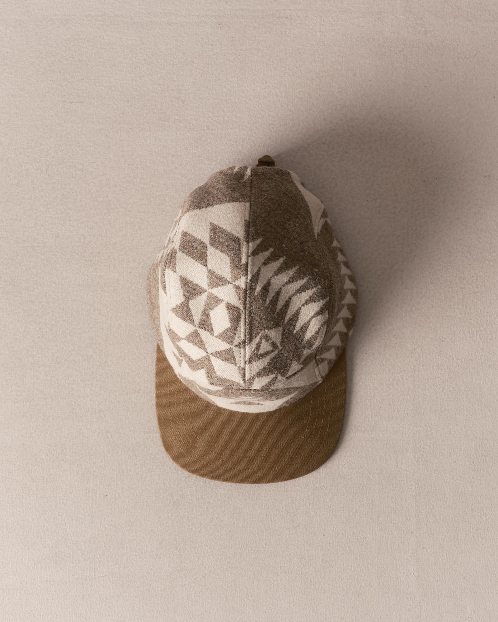editorial image of The Taylor Stitch x Hypeadelic Cap v2.24 hanging