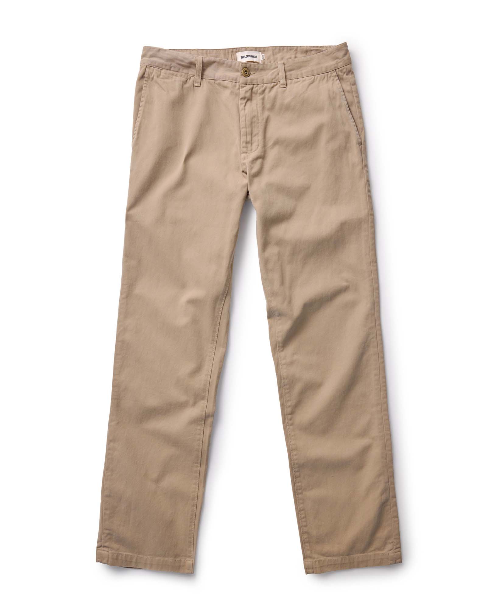 material shot of the belt loop on The Democratic Foundation Pant in Organic Khaki, Bottoms by Taylor Stitch