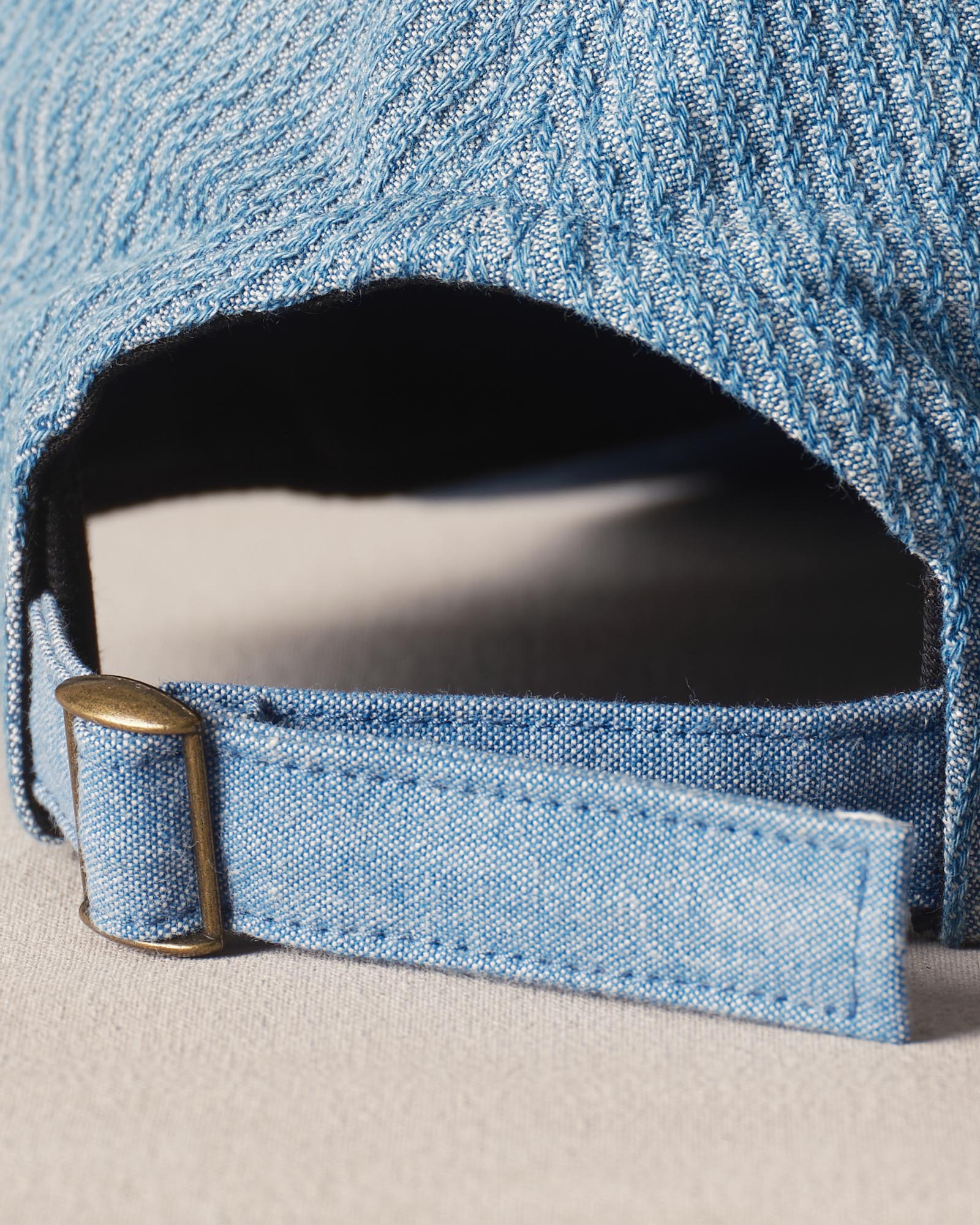 material shot of the strap on The Taylor Stitch x Hypeadelic Cap v2.02