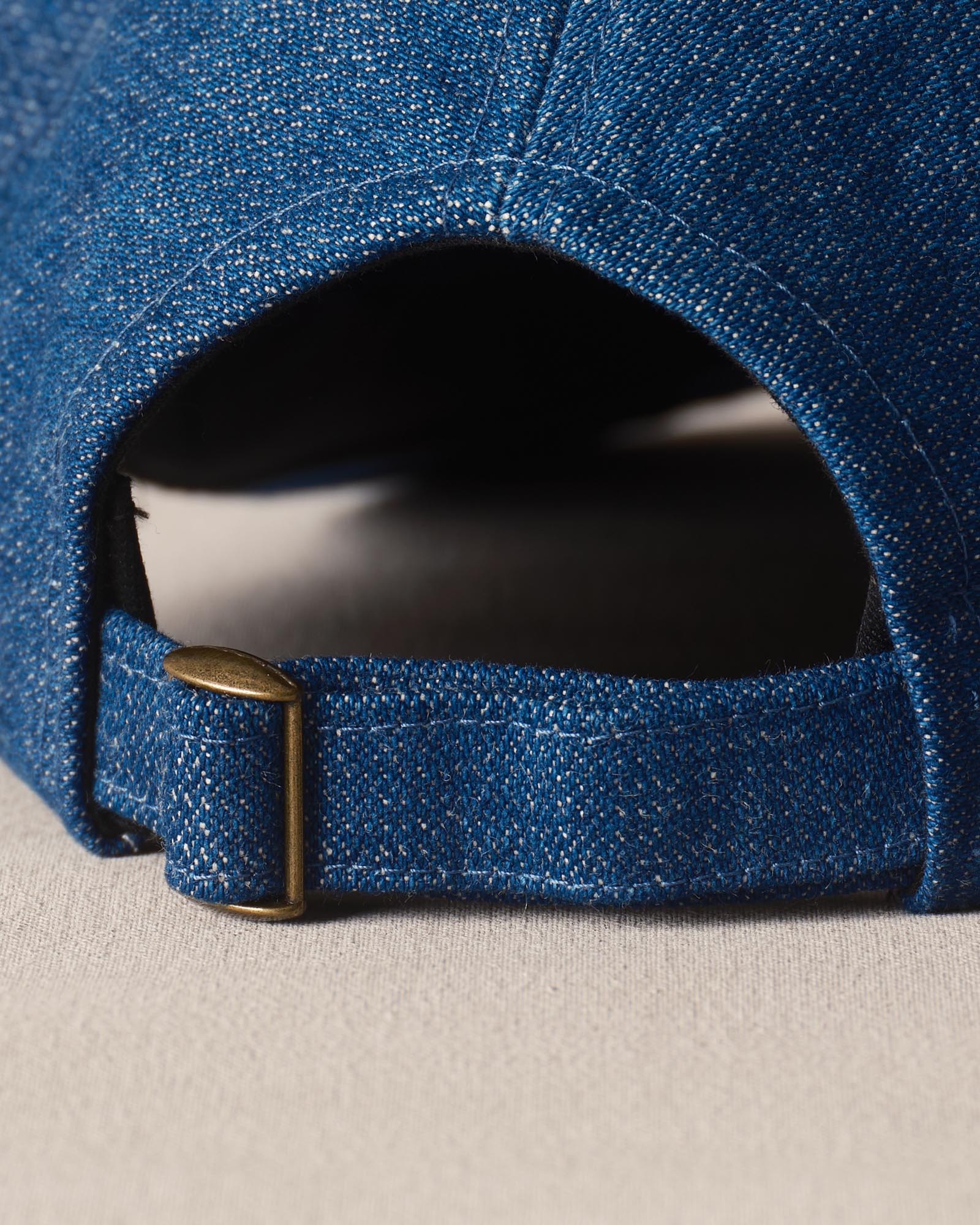 material shot of the strap on The Taylor Stitch x Hypeadelic Cap v2.05