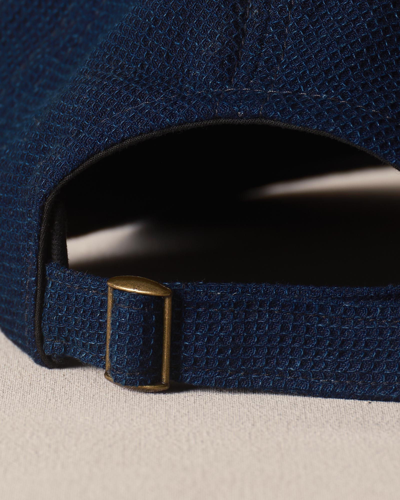 material shot of the strap on The Taylor Stitch x Hypeadelic Cap v2.08