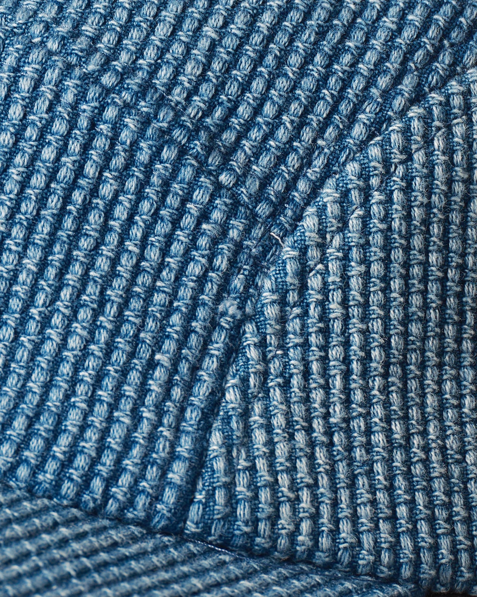 material shot of the seam on The Taylor Stitch x Hypeadelic Cap v2.12