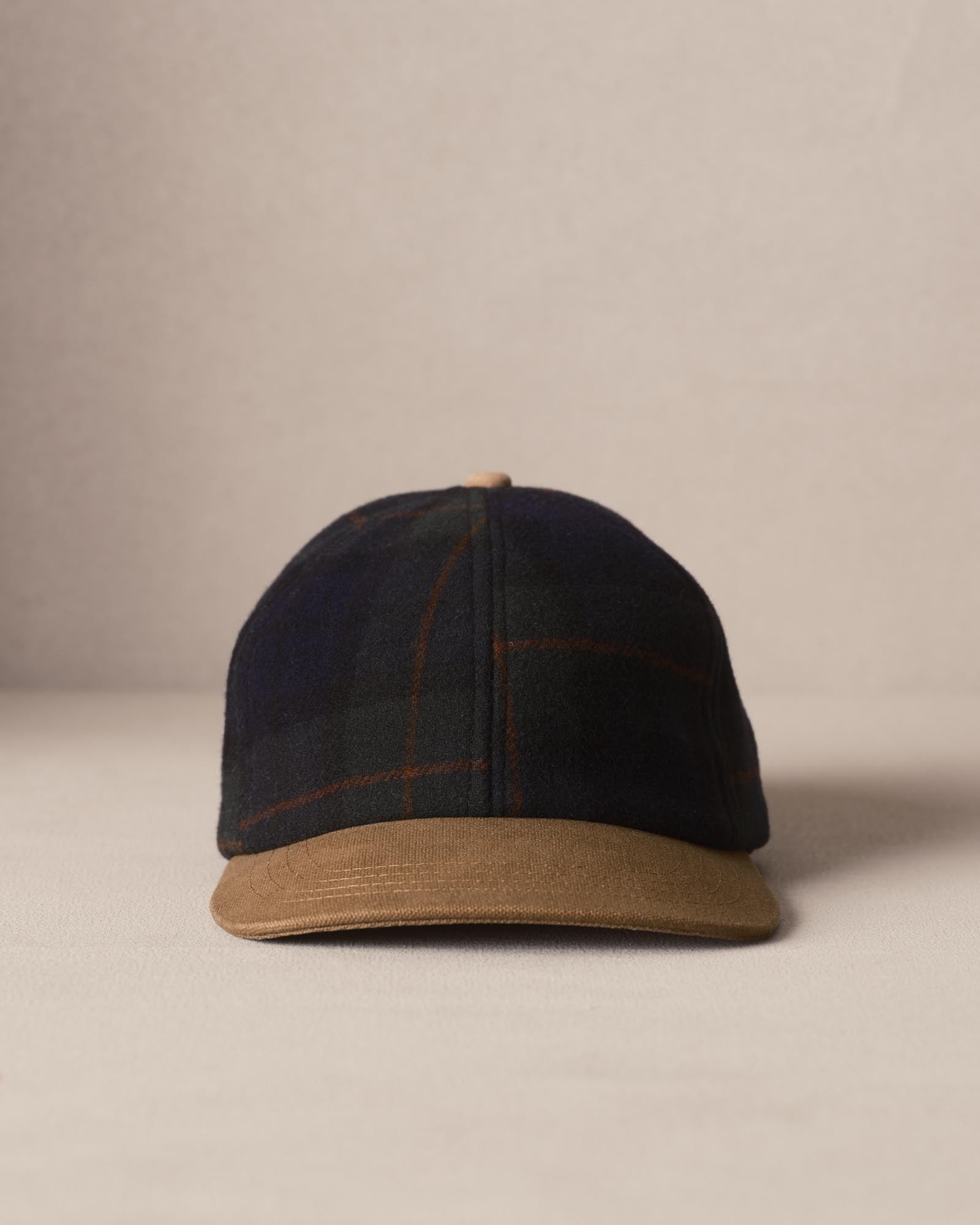 front facing image of The Taylor Stitch x Hypeadelic Cap v2.16