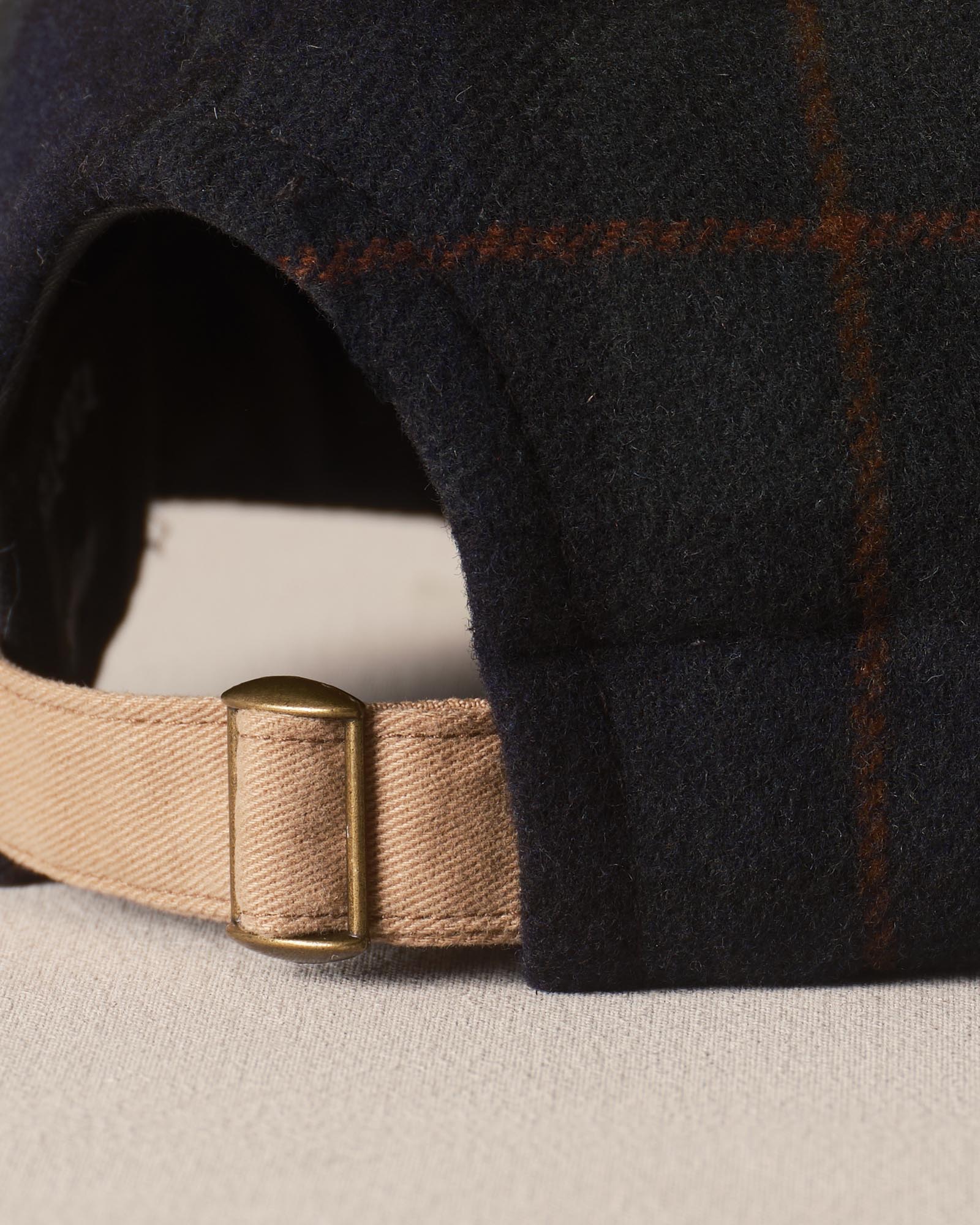material shot of the strap on The Taylor Stitch x Hypeadelic Cap v2.16
