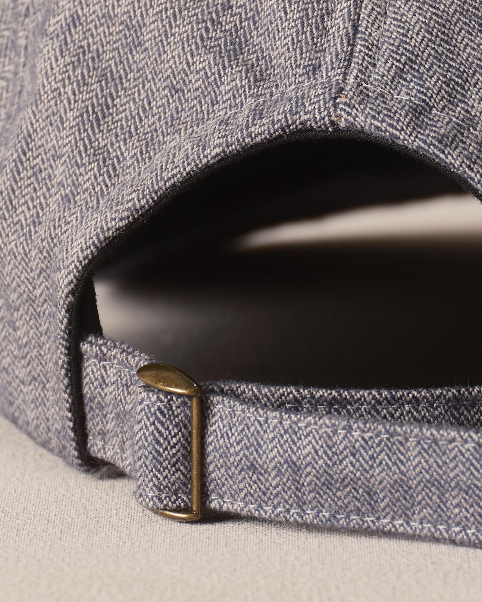 material shot of the strap on The Taylor Stitch x Hypeadelic Cap v2.19