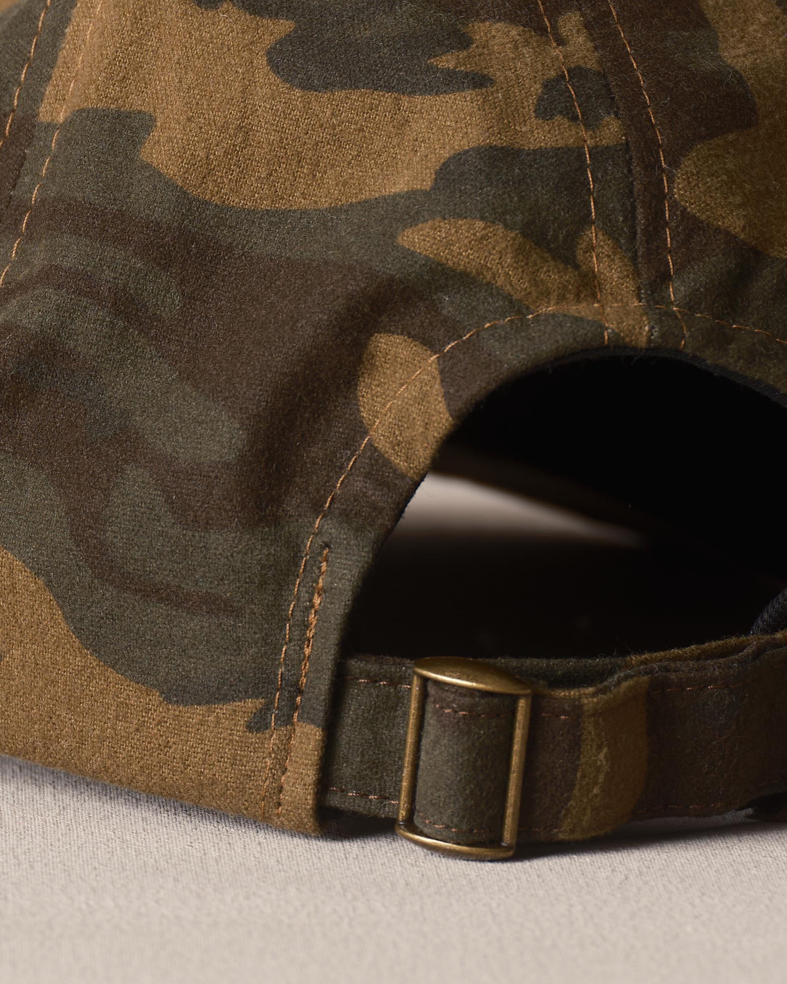 material shot of the strap on The Taylor Stitch x Hypeadelic Cap v2.43