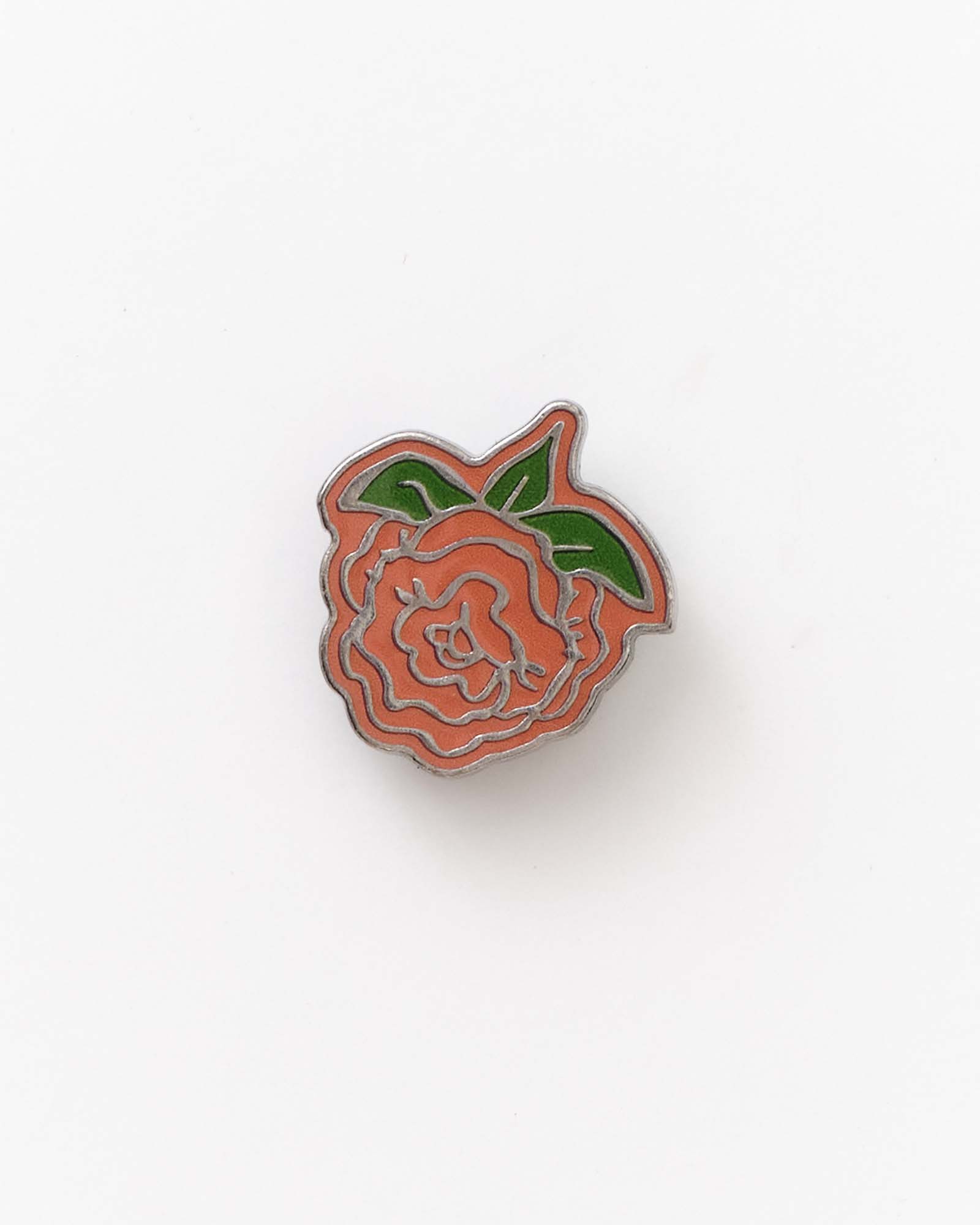 flatlay of rose pin for The Magoo’s Pin Set, Accessories by Taylor Stitch