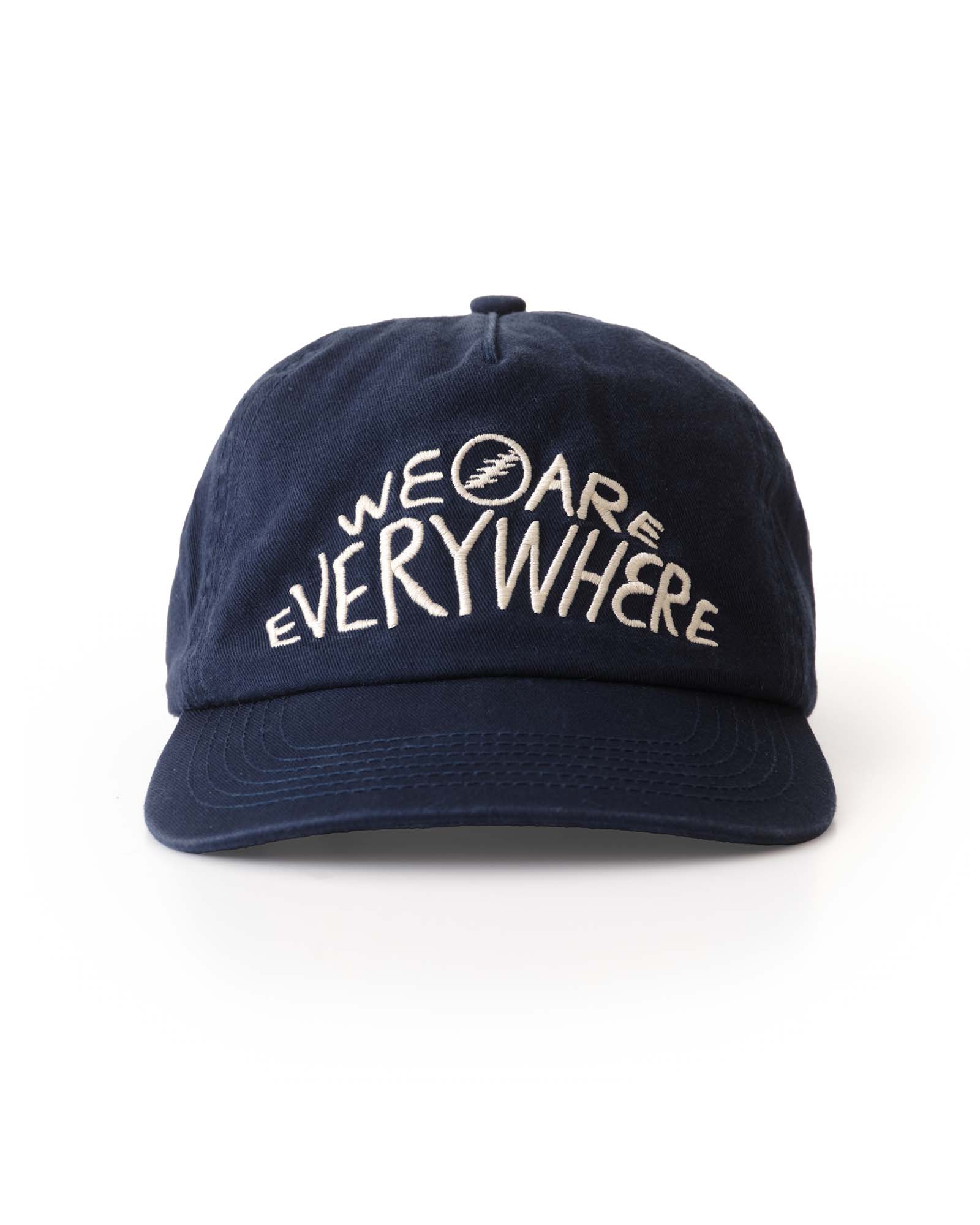 front image of The Mercer Cap in Delta Blue Twill, Accessories by Taylor Stitch