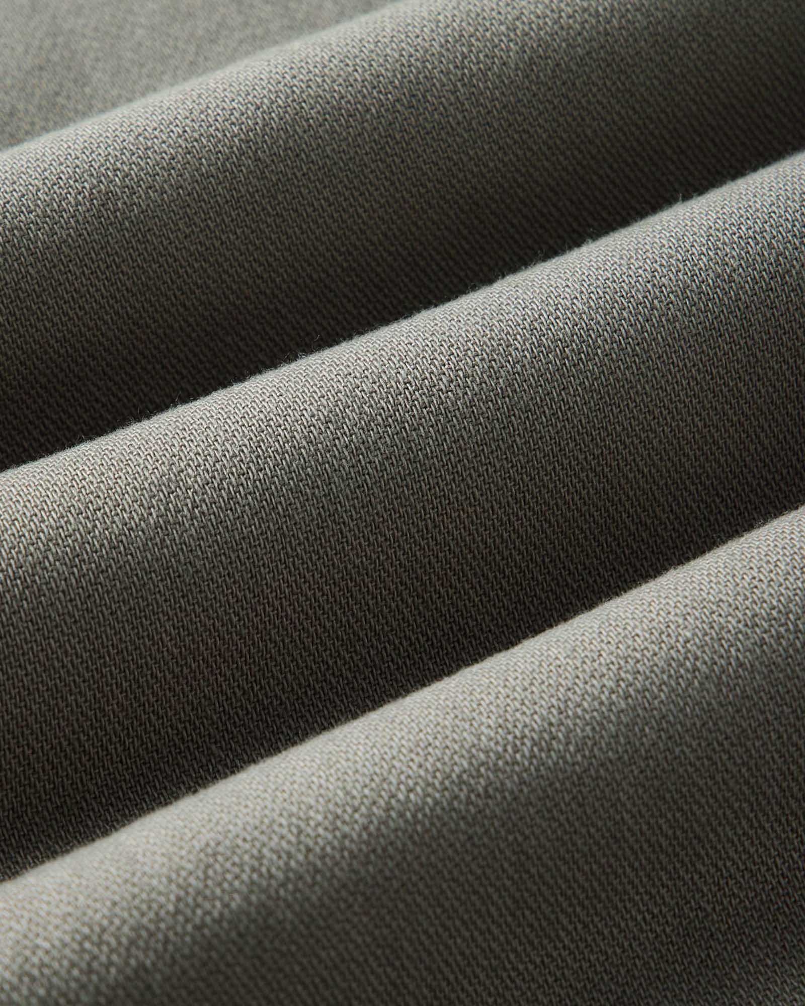 material shot of the fabric on The Roamer Pant in Smoked Olive Broken Twill, Bottoms by Taylor Stitch
