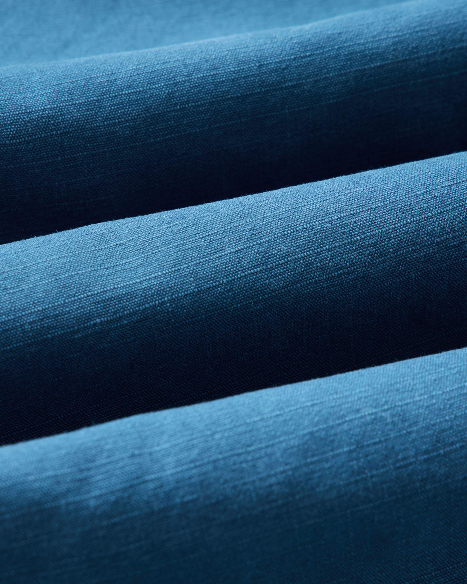 material shot of the fabric on The Short Sleeve Mechanic Shirt in Atlantic Ripstop, Wovens by Taylor Stitch