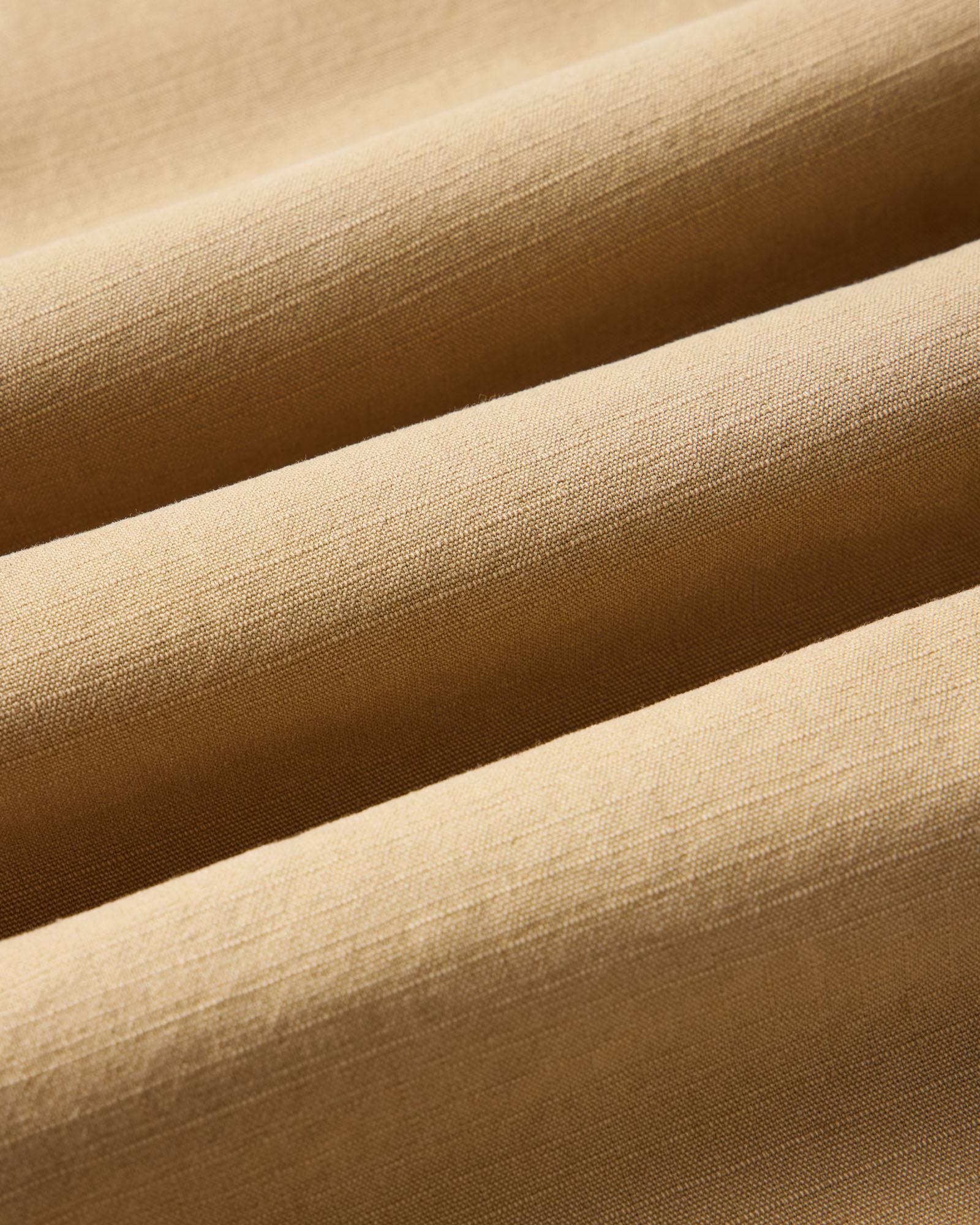 material shot of the fabric on The Short Sleeve Mechanic Shirt in Khaki Ripstop, Wovens by Taylor Stitch