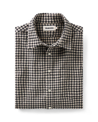 folded flatlay of The California Shirt in Breaker Gingham