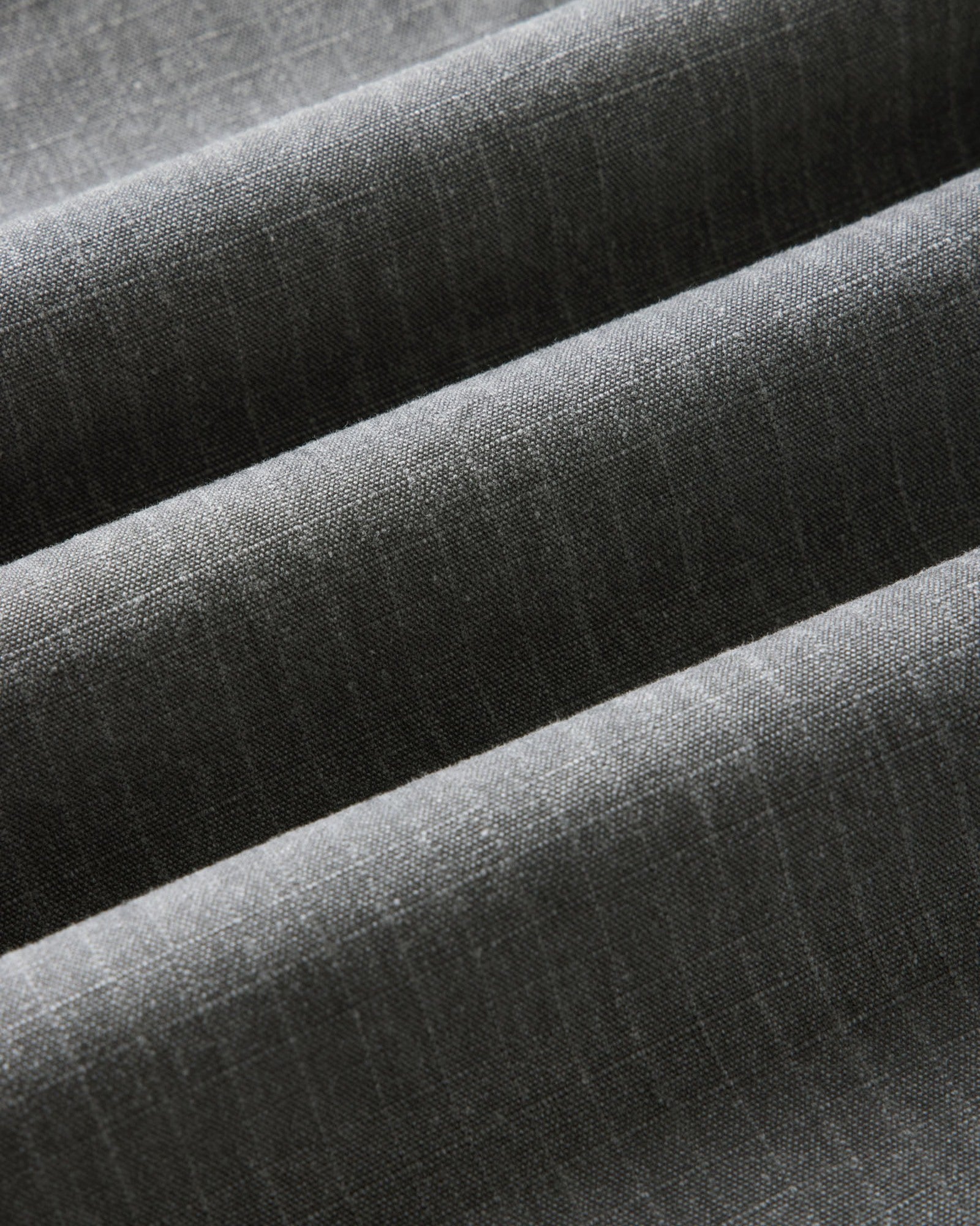 material shot of the fabric on The Breakwater Pant in Dark Grey Ripstop, Bottoms by Taylor Stitch