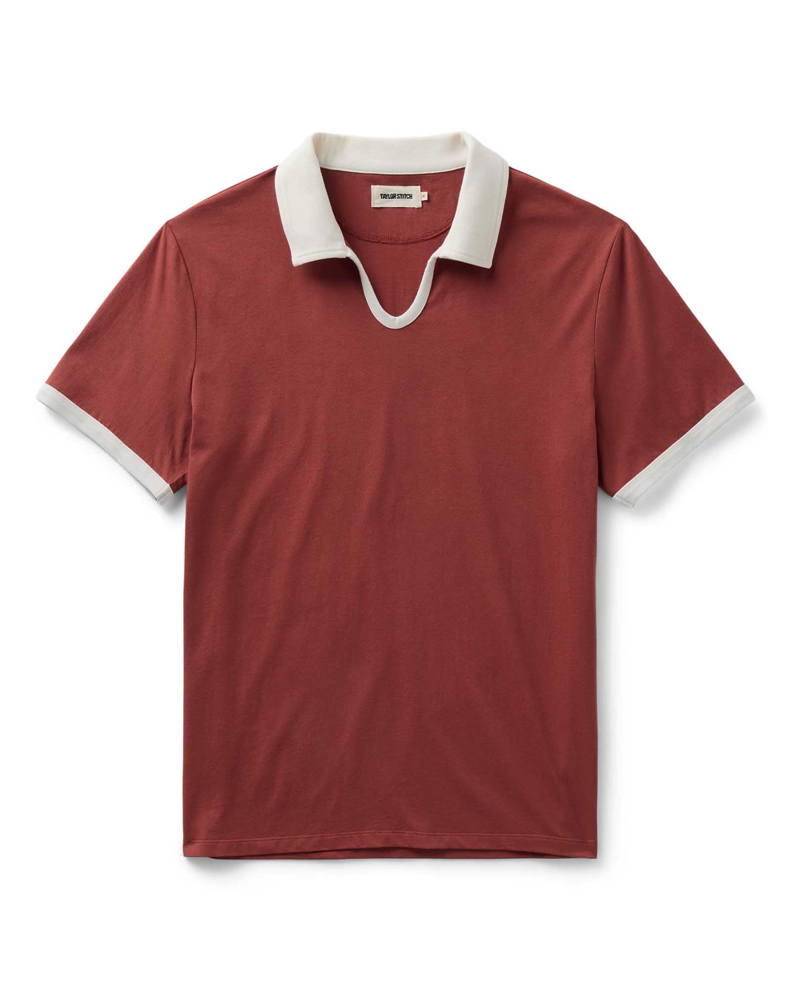 flatlay of The Ripper Polo in Canyon, Knits by Taylor Stitch