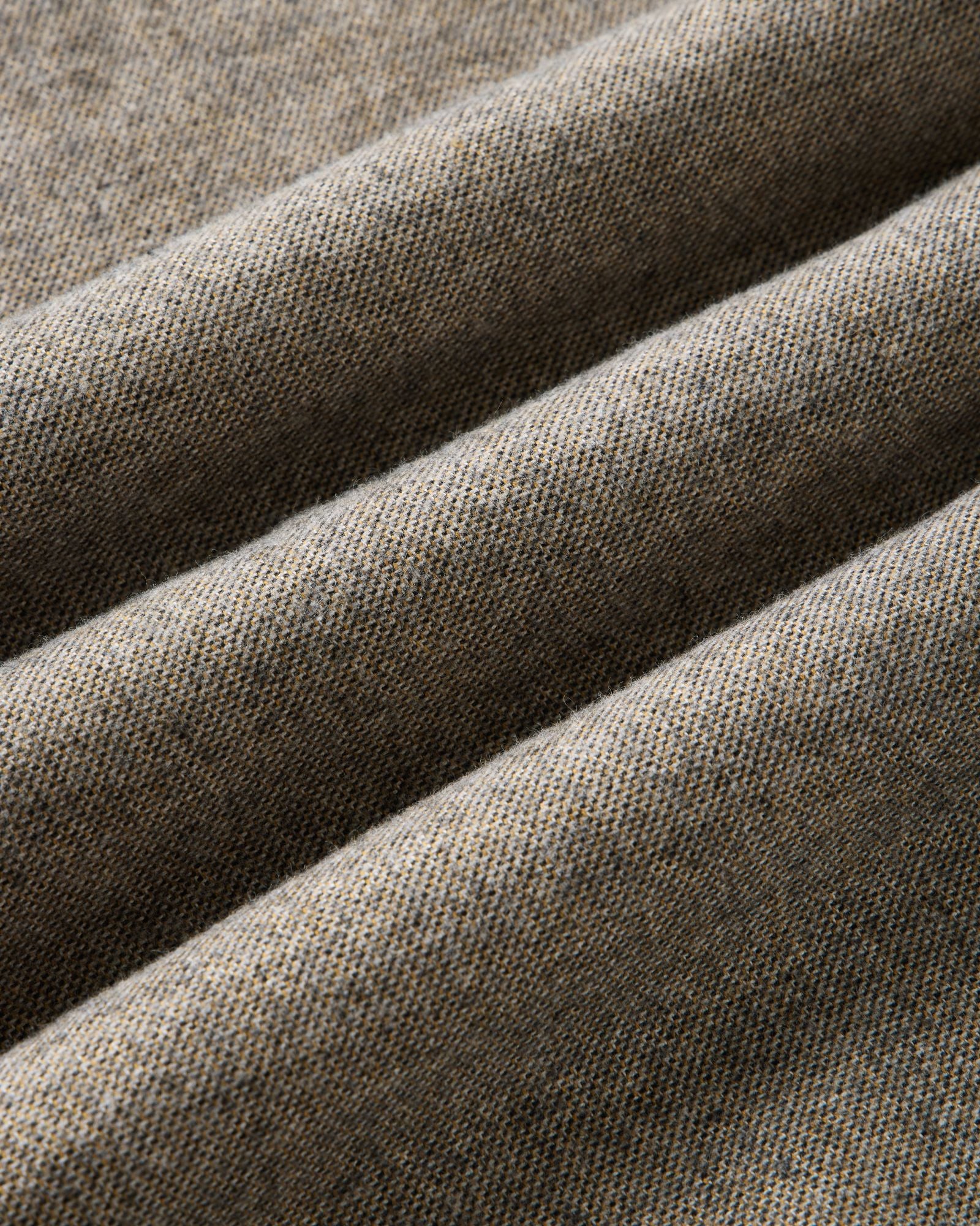 material shot of the fabric on The Shore Shirt in Driftwood Portuguese Mouline Flannel, Wovens by Taylor Stitch