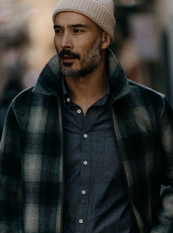 Model in the Waterfront Jacket