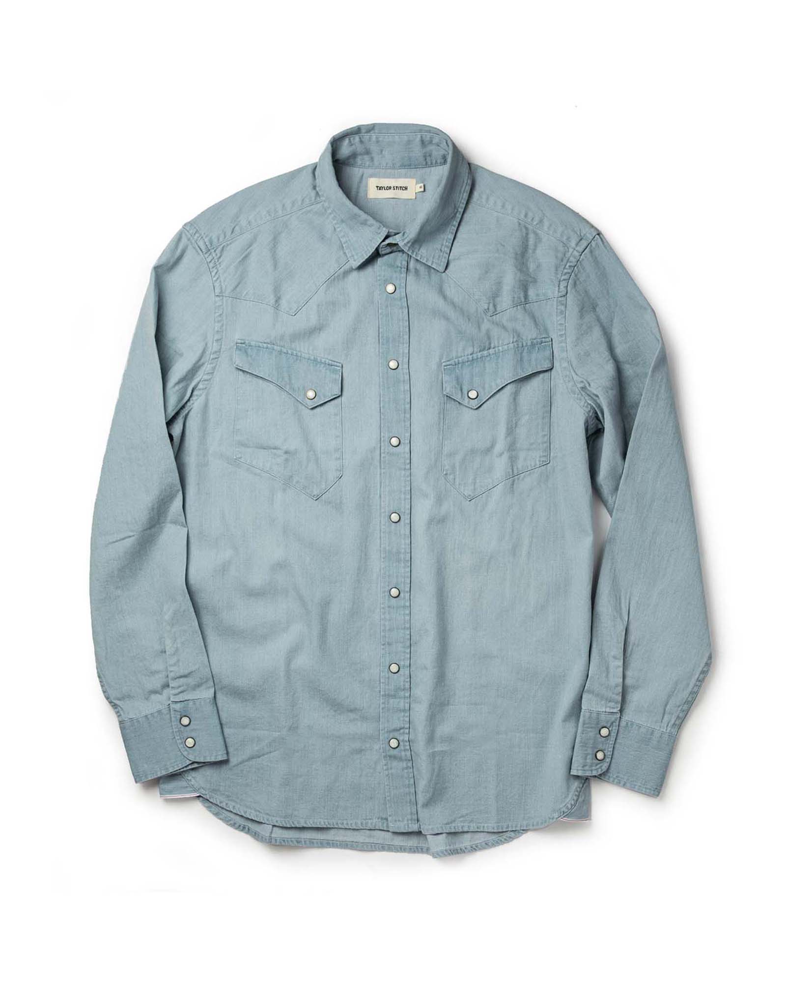 flatlay of shirt, Wovens by Taylor Stitch