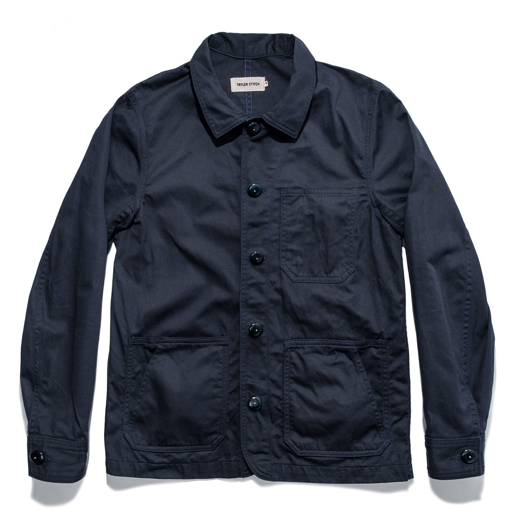 flatlay of The Ojai Jacket in Indigo, Outerwear by Taylor Stitch