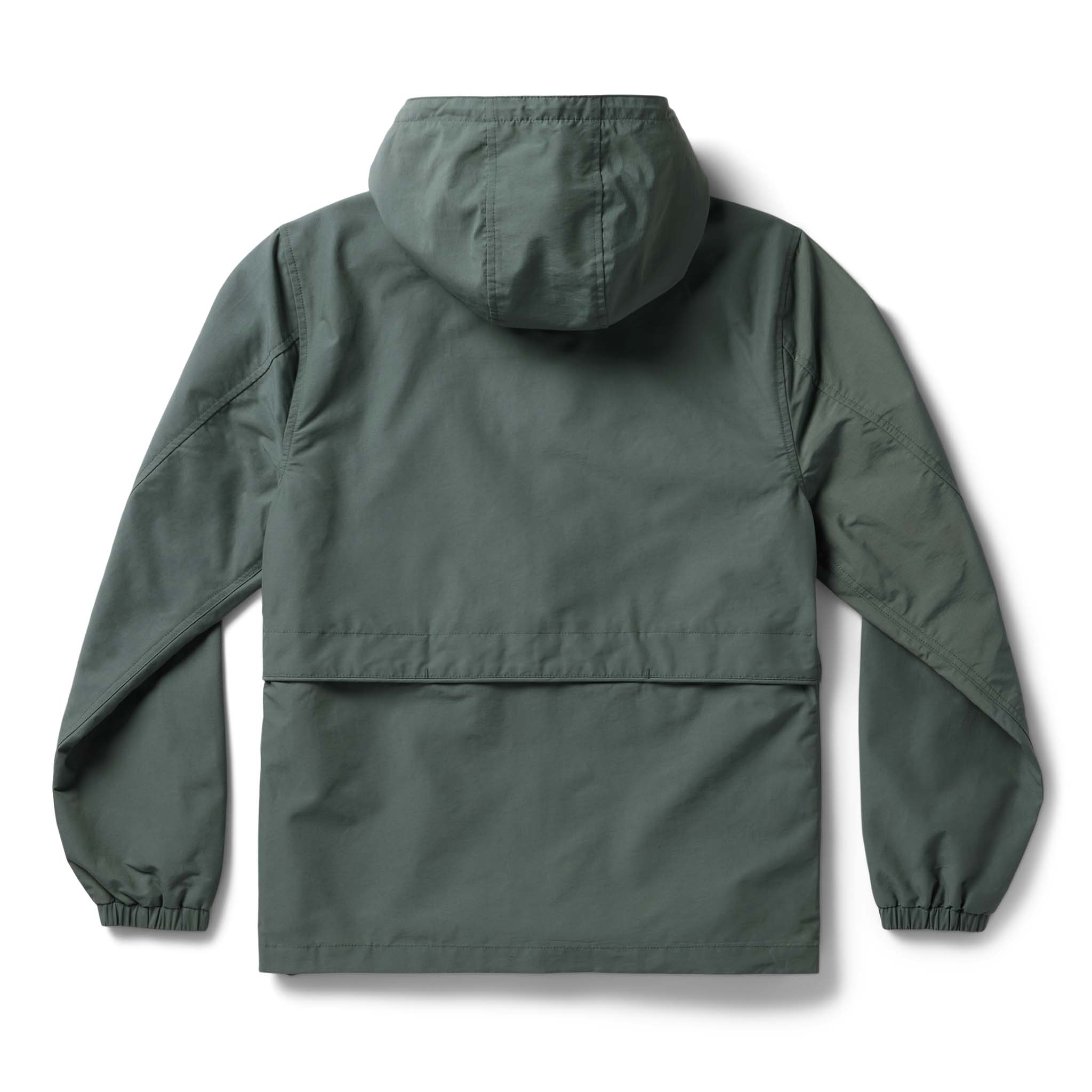 flatlay of the back of The Chapman Jacket in Sea Green Sixty Forty, Outerwear by Taylor Stitch