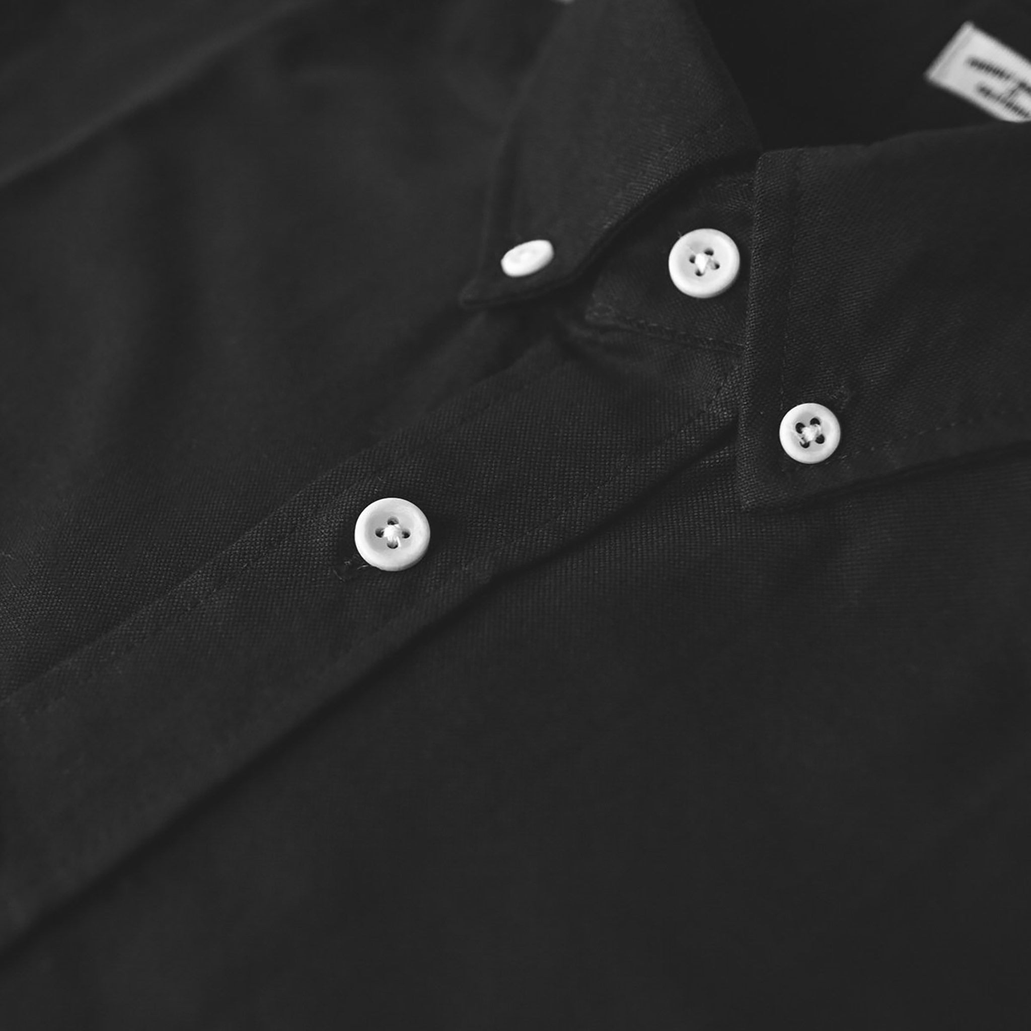 material shot of The Jack in Black Everyday Oxford, Wovens by Taylor Stitch