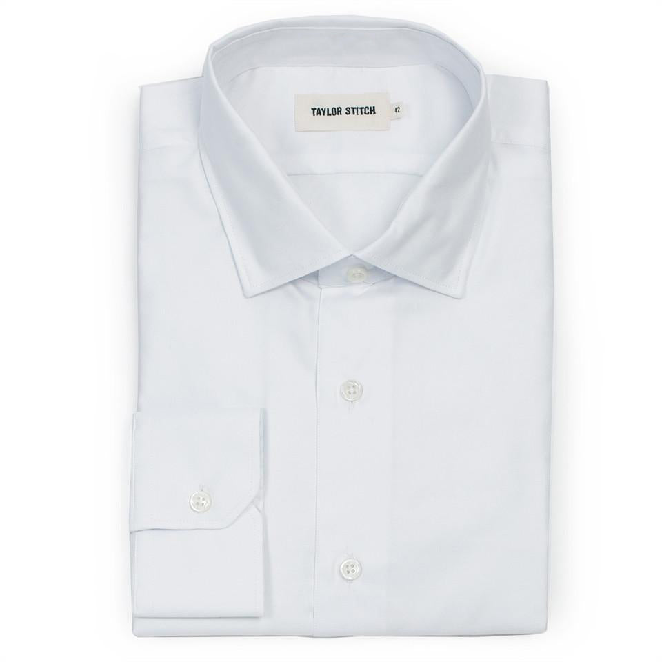 The Hyde in White Royal Oxford: Featured Image, Wovens by Taylor Stitch